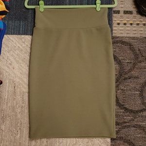 Solid Green Lularoe Cassie